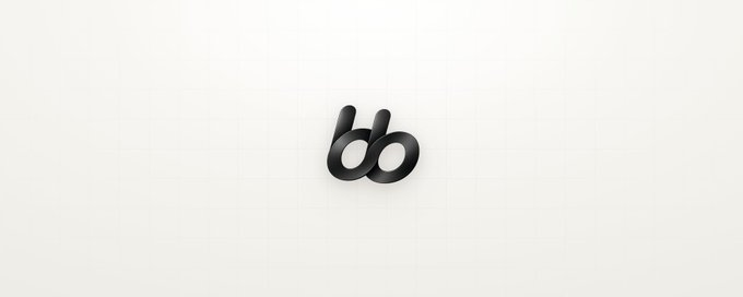 The bb mark on a dark grid